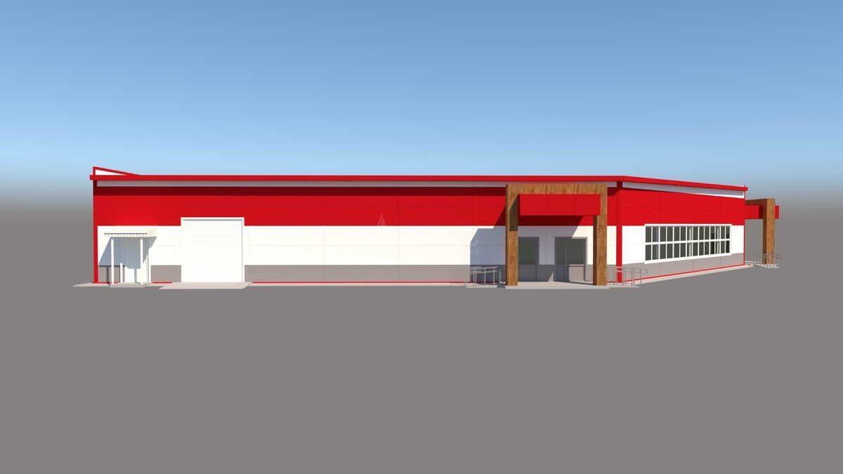 3D визуализация Магазин - фото 3