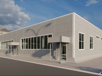 Магазин из сэндвич-панелей