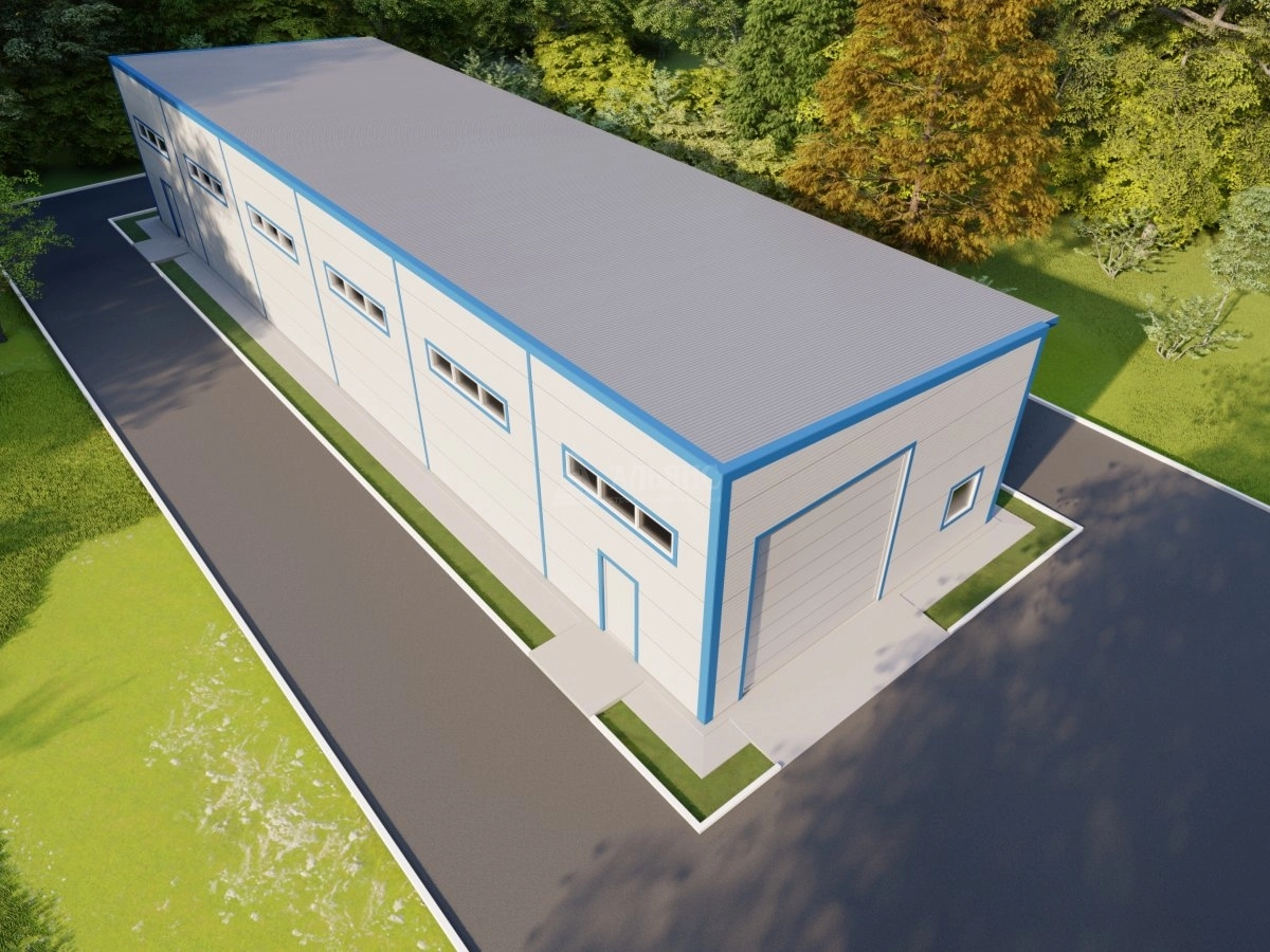 3D визуализация СТО из сэндвич-панелей - фото 1